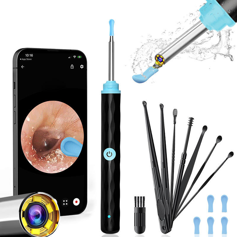 See Inside Your Ears Instantly – Smart HD Wireless Ear Camera with Live Mobile Display